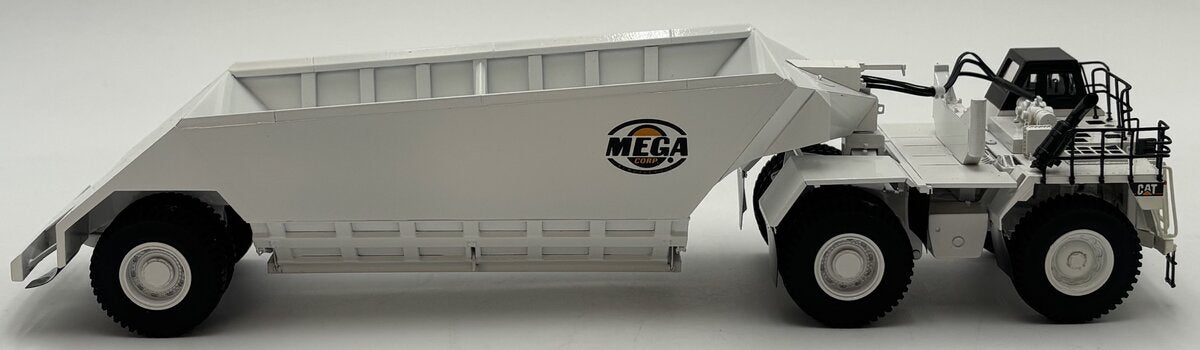 CCM 1:87 CAT 776 w/MEGA Bottom Dump Trailer Diecast LN/Box