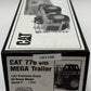 CCM 1:87 CAT 776 w/MEGA Bottom Dump Trailer Diecast LN/Box