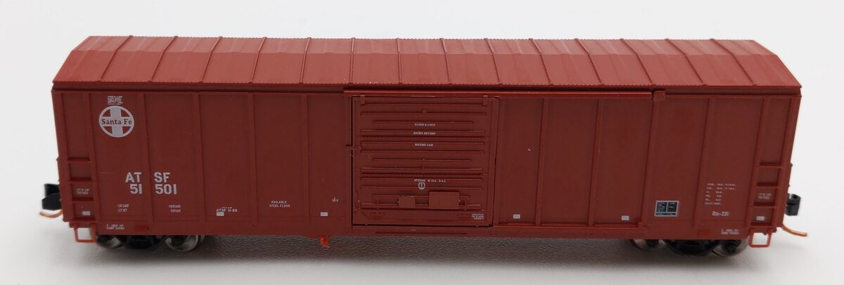 North American Railcar Corp. 11-13003001-06 N Scale ATSF Santa Fe Boxcar #51501 LN/Box