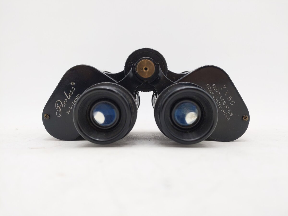 Peerless No. C-74891 7 x 50 Binoculars EX
