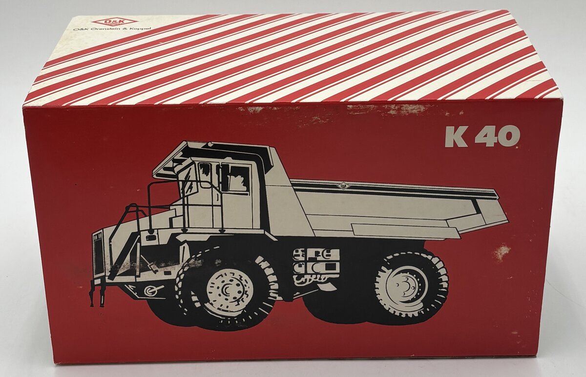 NZG 408 1:40 O&K K40 Dump Truck EX/Box