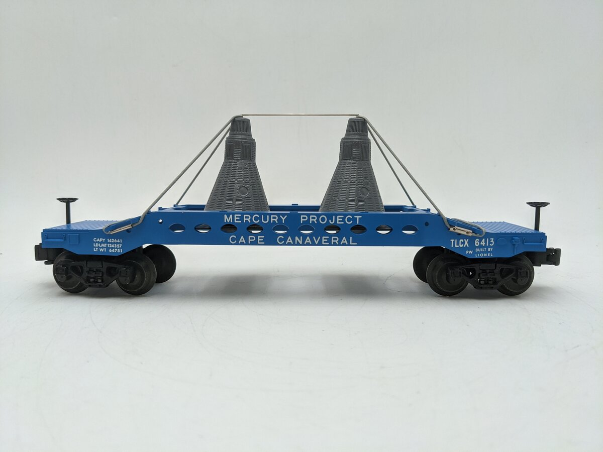 Lionel 6-26026 O Gauge PWC Mercury Capsule Carrying Car #6413 EX/Box