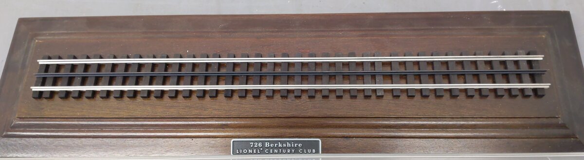 Lionel O Gauge 726 Berkshire Century Club Display Case EX