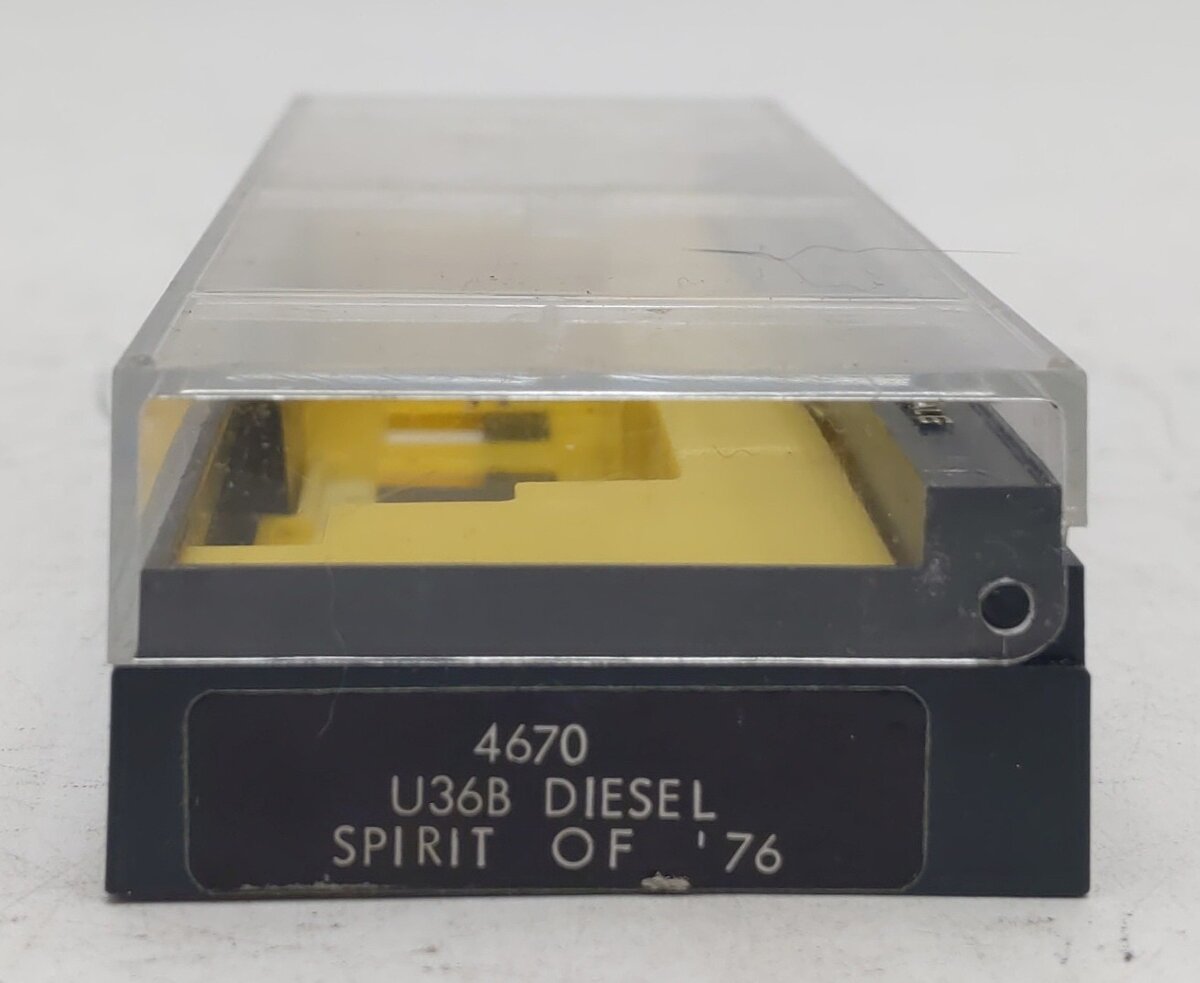 Bachmann 4670 N Spirit of 76 U36B Diesel Locomotive #1776 EX/Box