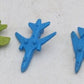 Matchbox Lesney Assorted Rubber Airplane Erasers [9] VG