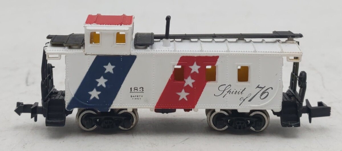 Bachmann 5412 Spirit of 76' 36' Steel Caboose #183 LN/Box