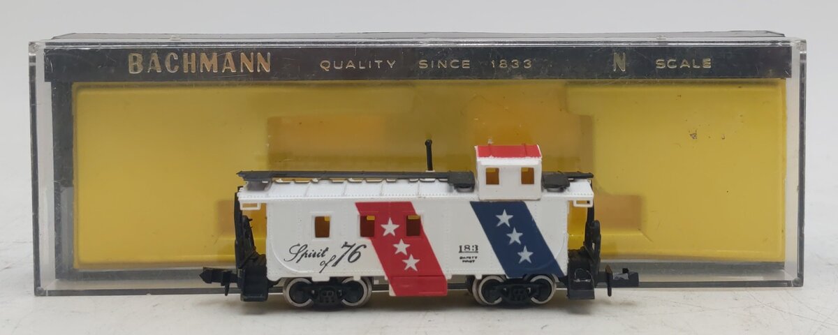 Bachmann 5412 Spirit of 76' 36' Steel Caboose #183 LN/Box