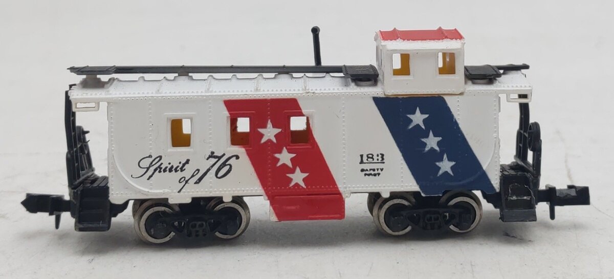 Bachmann 5412 Spirit of 76' 36' Steel Caboose #183 LN/Box