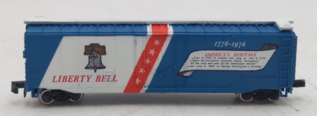 Bachmann 5202 N Scale Bicentennial 51' Liberty Bell Boxcar EX/Box