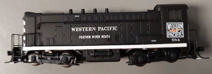 Atlas 51054 N Scale Western Pacific VO-1000 Diesel Locomotive #584 LN/Box