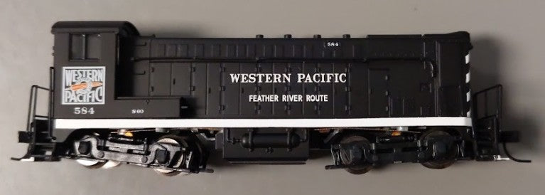 Atlas 51054 N Scale Western Pacific VO-1000 Diesel Locomotive #584 LN/Box