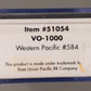 Atlas 51054 N Scale Western Pacific VO-1000 Diesel Locomotive #584 LN/Box