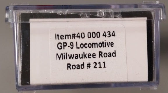 Atlas 40000434 N Scale Milwaukee Road GP-9 Diesel Locomotive #211 LN/Box