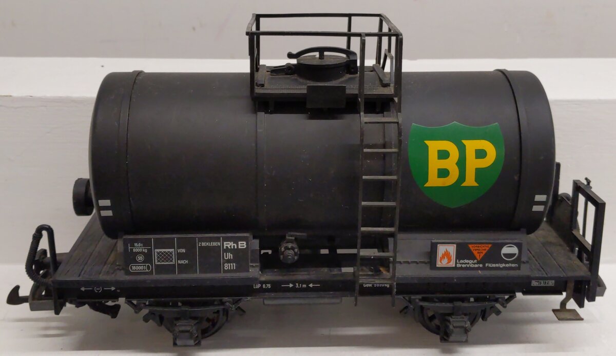 LGB 4040B G Scale BP Single Dome Short Tank Car VG