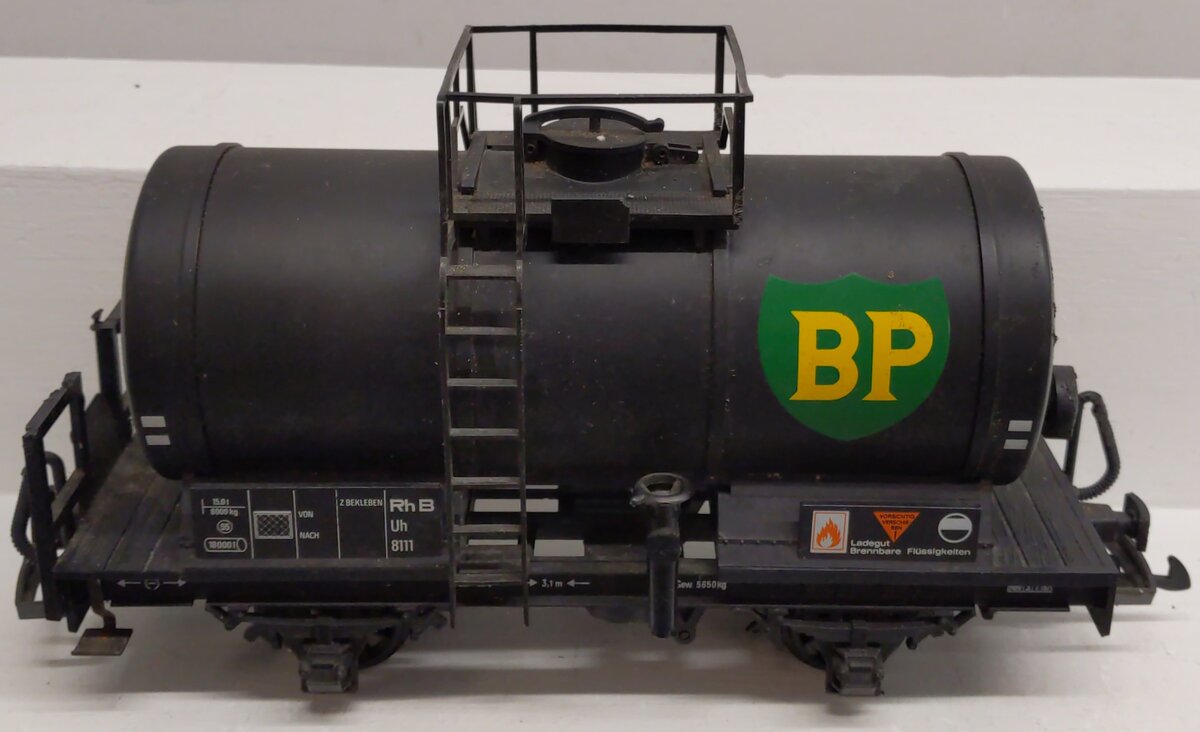 LGB 4040B G Scale BP Single Dome Short Tank Car VG