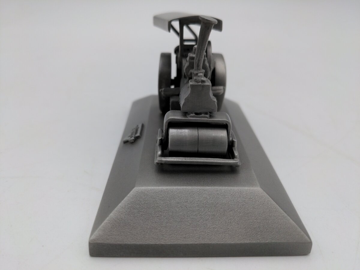 Bruil Pewter Miniature Display of a Burrell Steam Road Roller EX