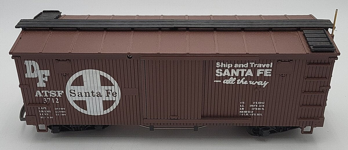 LGB 3712 G Scale Santa Fe Boxcar EX