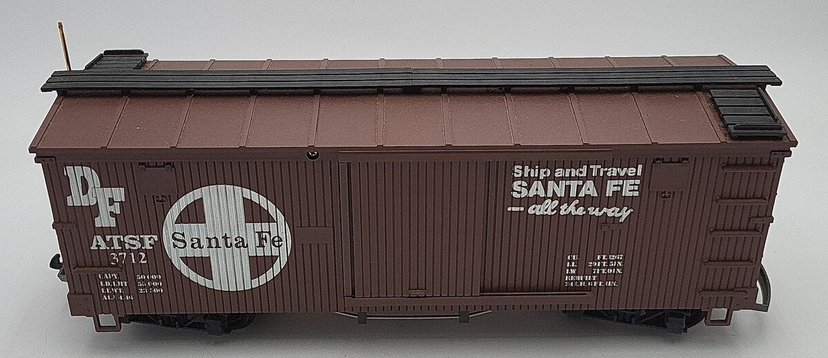 LGB 3712 G Scale Santa Fe Boxcar EX