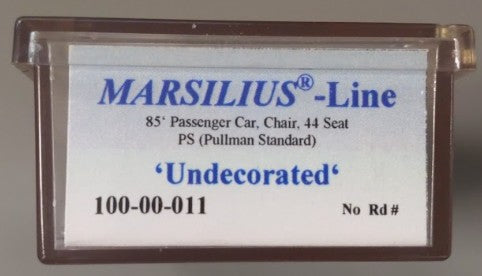 Marsilius-Line 100-00-011 N Scale Undecorated 85' Passenger Car LN/Box