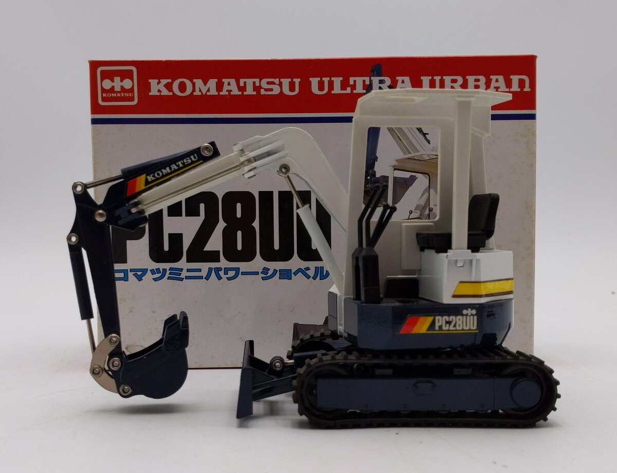 Komatsu Ultra Urban 1:24 Scale Diecast PC28UU EX/Box