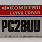 Komatsu Ultra Urban 1:24 Scale Diecast PC28UU EX/Box