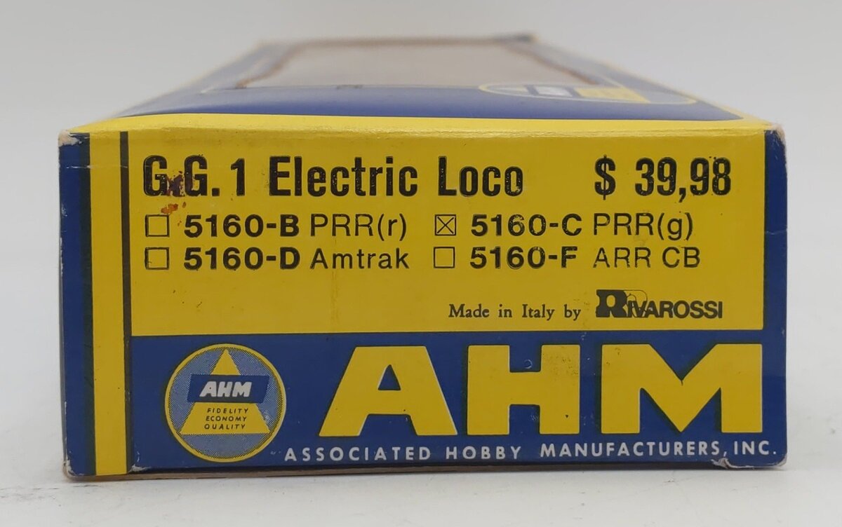 AHM 5160 HO Pennsylvania GG-1 Electric Locomotive #4929 EX/Box