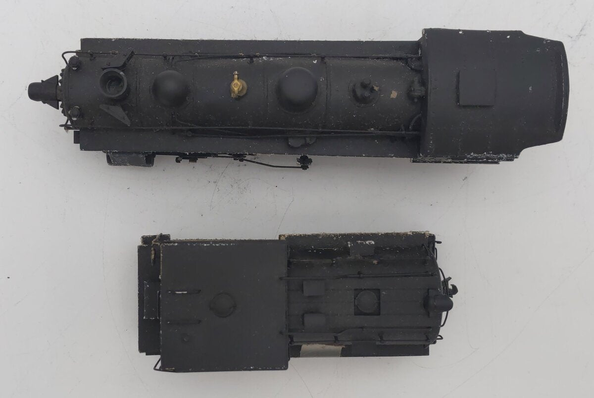 Diecast HO Scale 4-6-0 SP Steam Locomotive & Tender #2360 - Painted