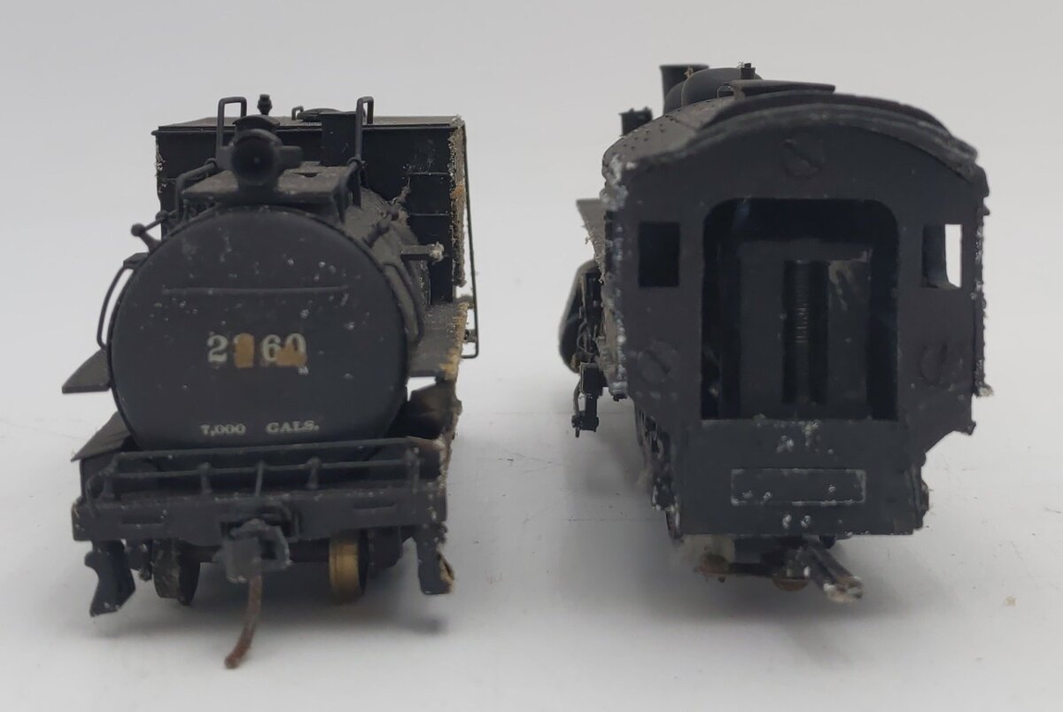 Diecast HO Scale 4-6-0 SP Steam Locomotive & Tender #2360 - Painted