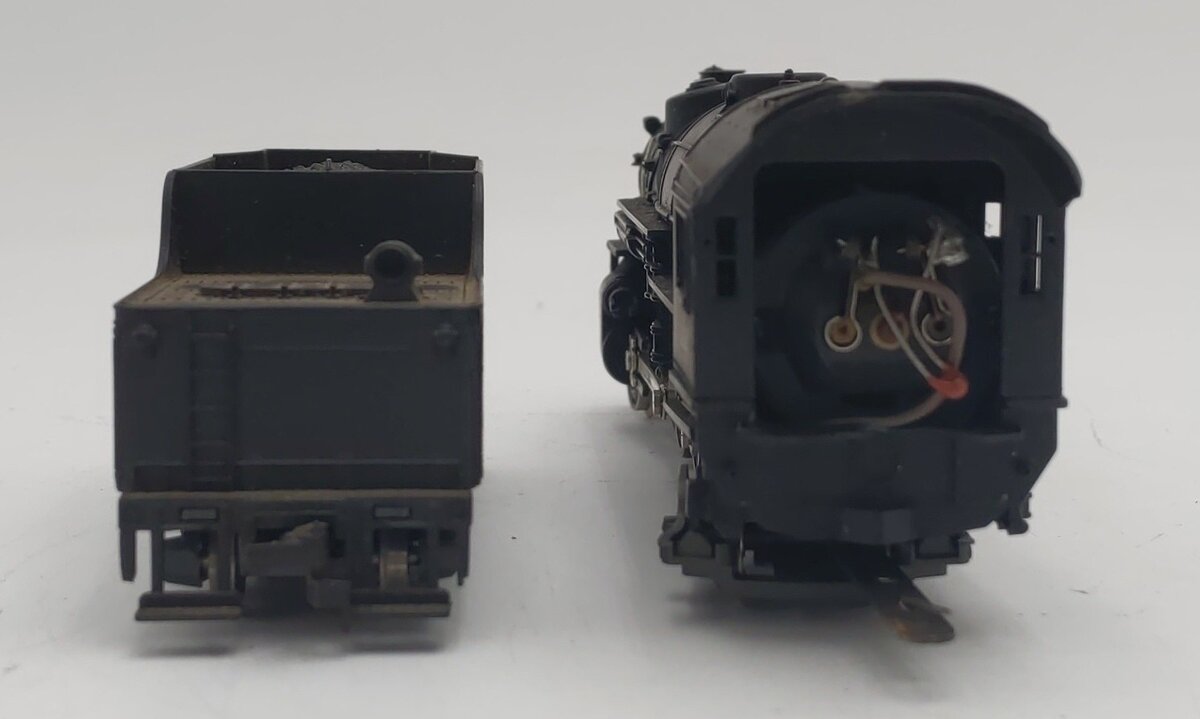 AHM 5088-E HO Scale Burlington Route 4-6-2 Steam Locomotive & Tender #462 VG