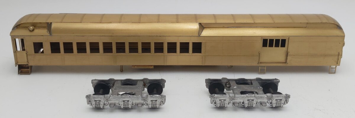 Lambert 851 HO Scale BRASS Combine Passenger Car - Unpainted EX/Box