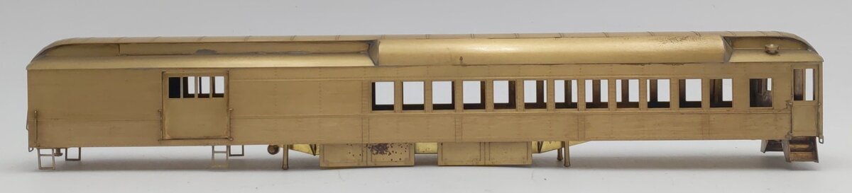 Lambert 851 HO Scale BRASS Combine Passenger Car - Unpainted EX/Box