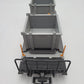 LGB 40140 RhB Refuse Manual Dump Car w/2 Containers #9040 w/Plastic Wheels VG