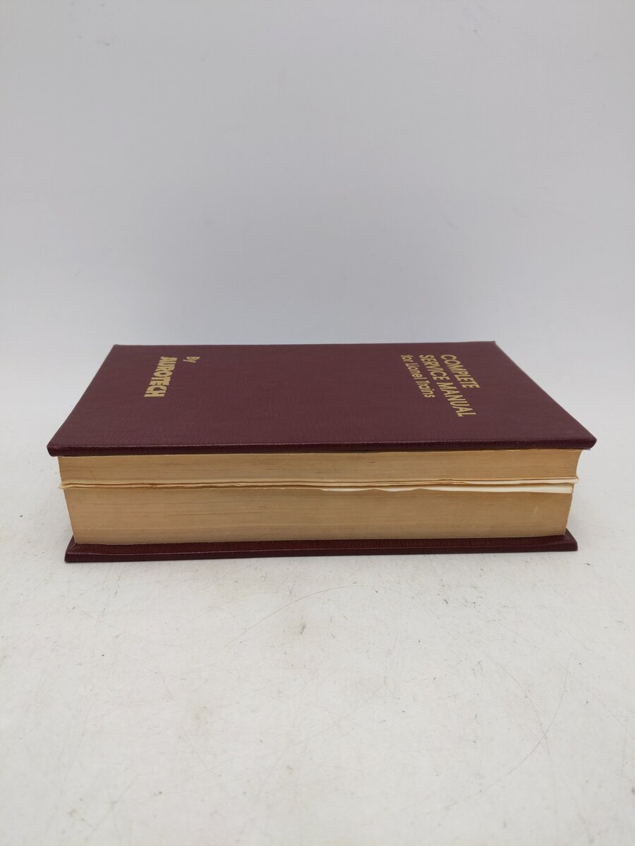 Complete Service Manual for Lionel Trains by Aurotech (Hardcover) VG