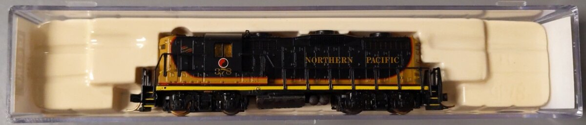 Life Like 7115 N Northern Pacific GP18 Diesel Locomotive #378 EX/Box