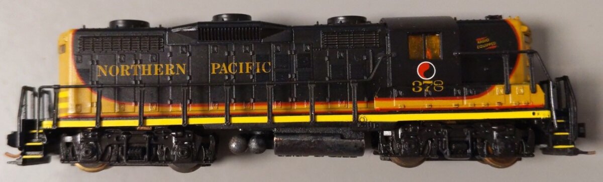 Life Like 7115 N Northern Pacific GP18 Diesel Locomotive #378 EX/Box