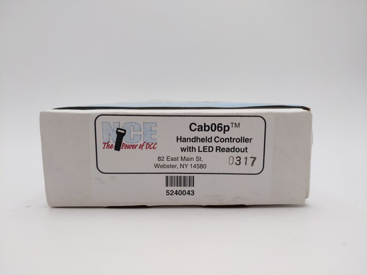 NCE Corporation Cab06 Engineer Throttle with LED Display LN/Box