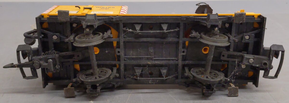 LGB 4042 G Scale Matra Yellow Construction Crane Car VG