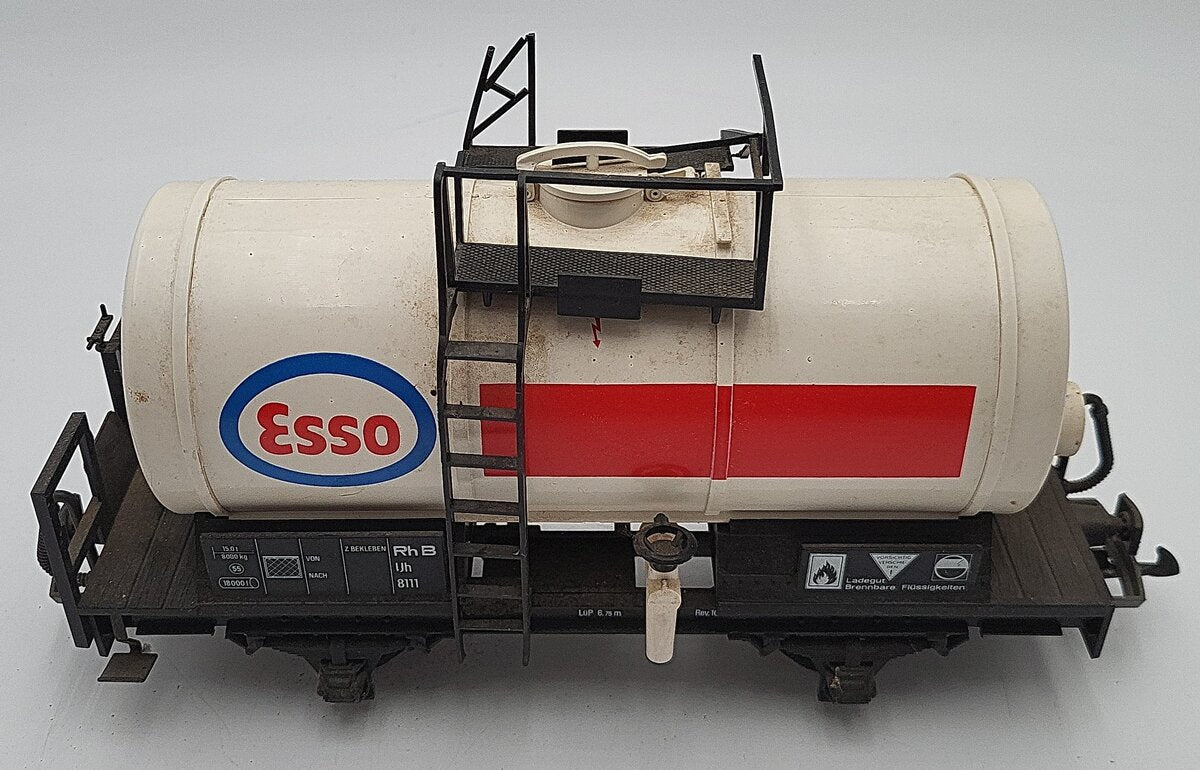 LGB 4040E G Scale Esso Short Single Dome Tank Car