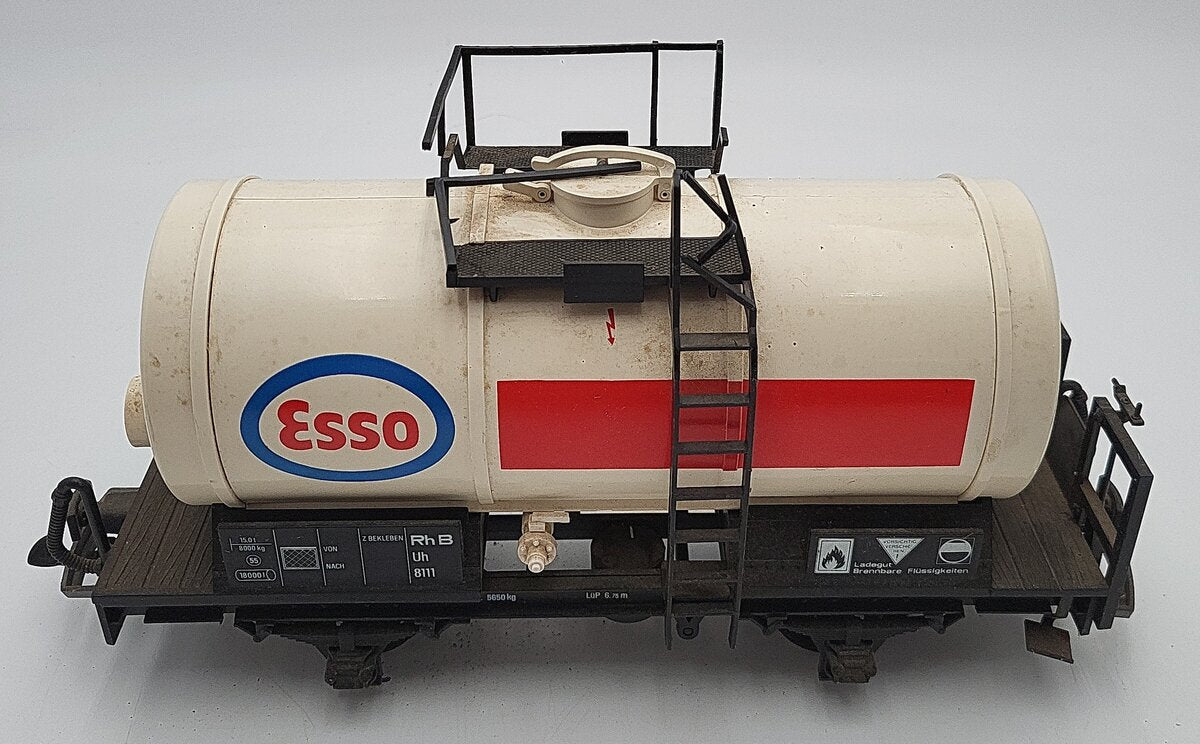 LGB 4040E G Scale Esso Short Single Dome Tank Car