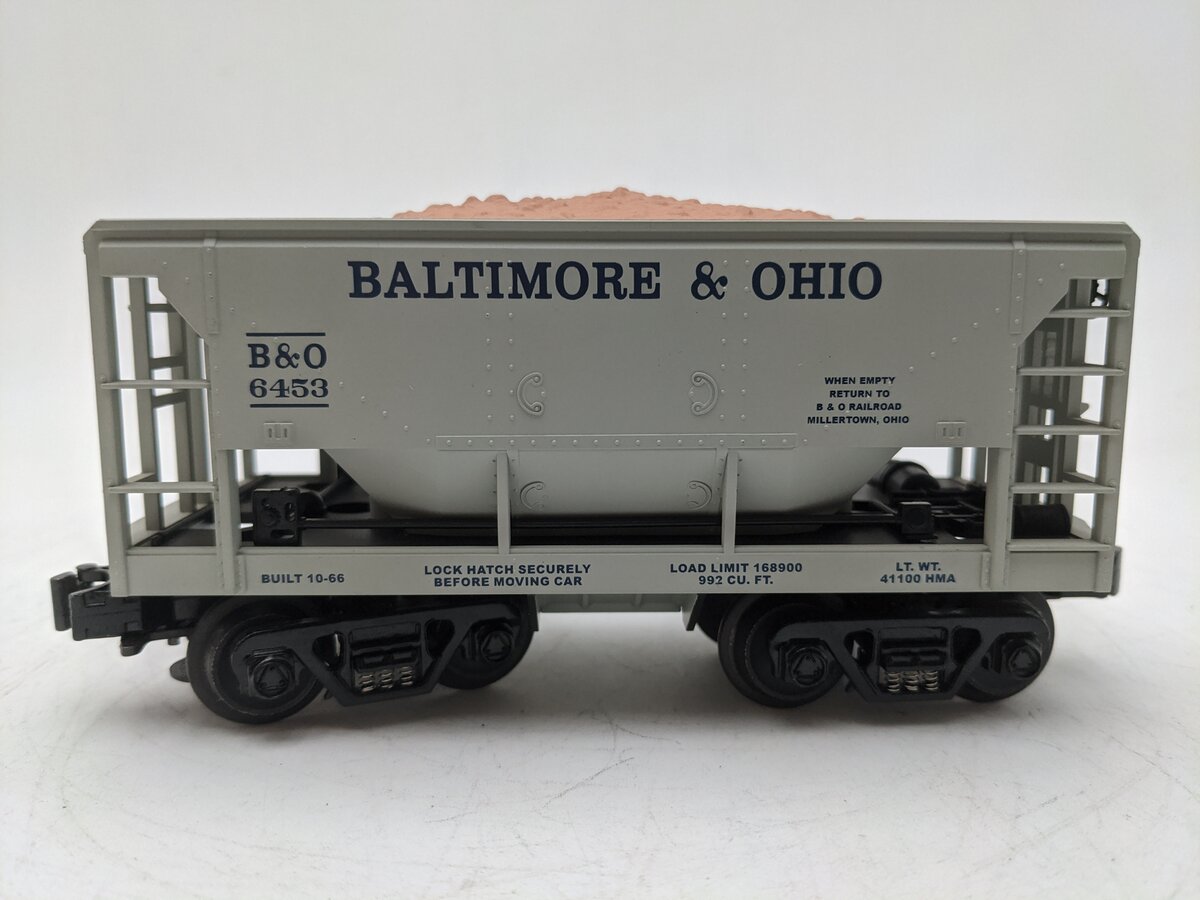 MTH 30-7518 O Gauge Baltimore & Ohio Ore Car #6453 EX/Box