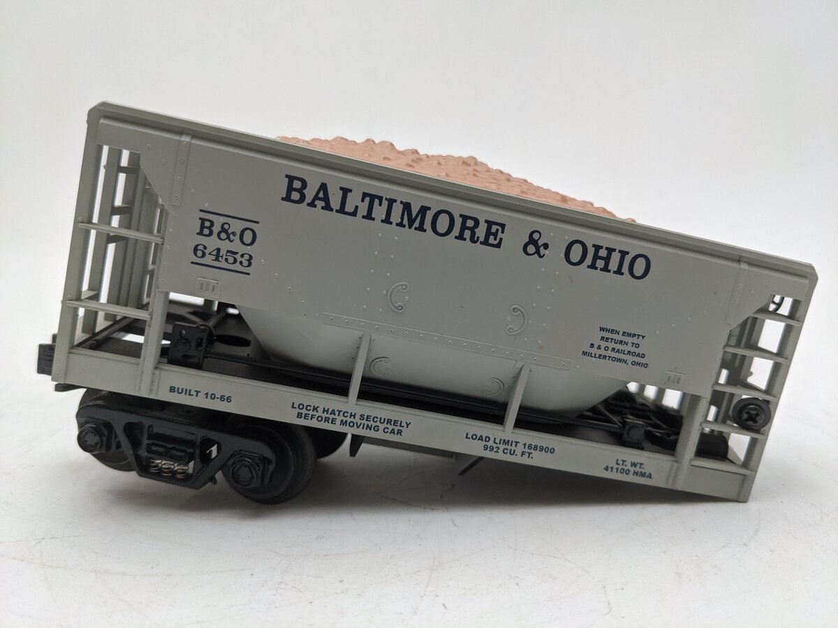 MTH 30-7518 O Gauge Baltimore & Ohio Ore Car #6453 VG/Box