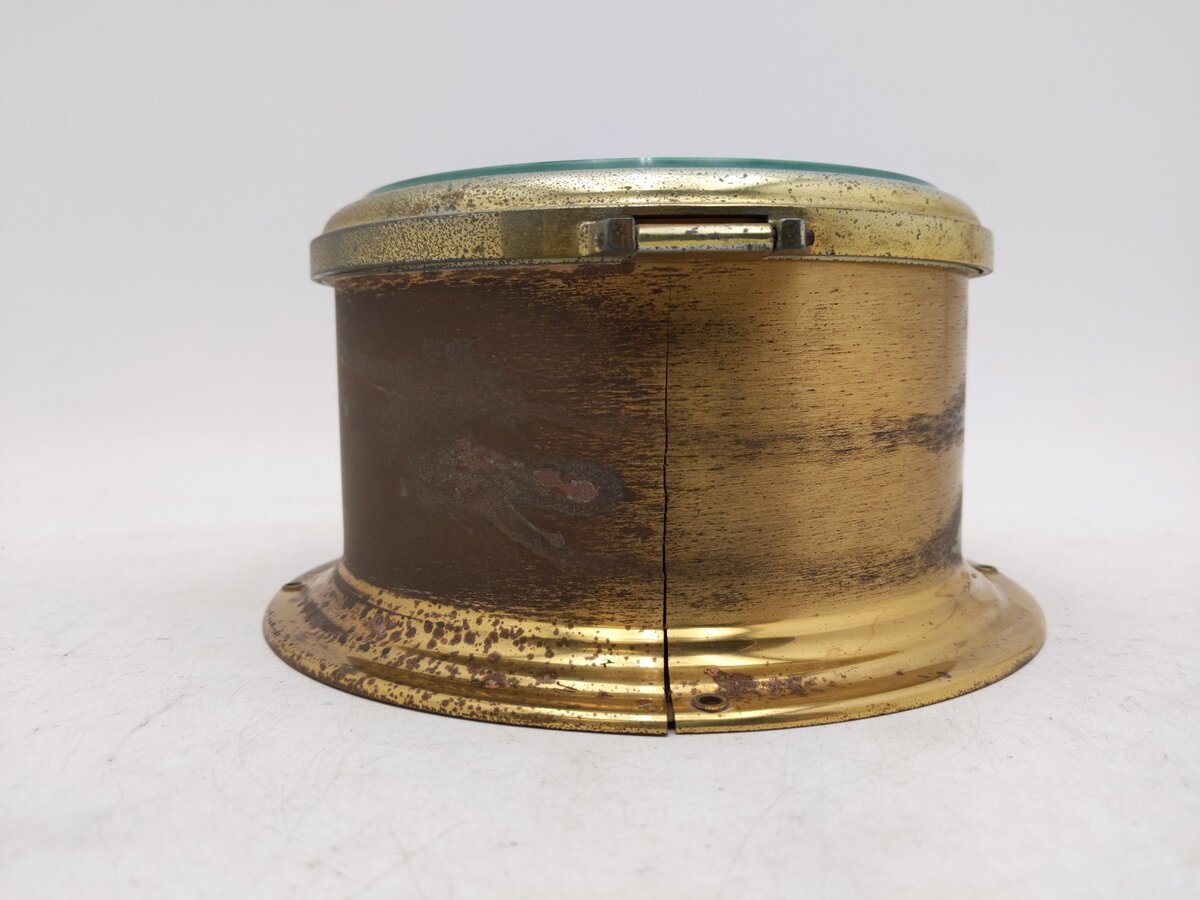 Schatz Brass Royal Mariner Nautical Clock VG
