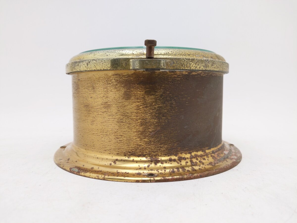 Schatz Brass Royal Mariner Nautical Clock VG