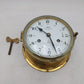Schatz Brass Royal Mariner Nautical Clock VG