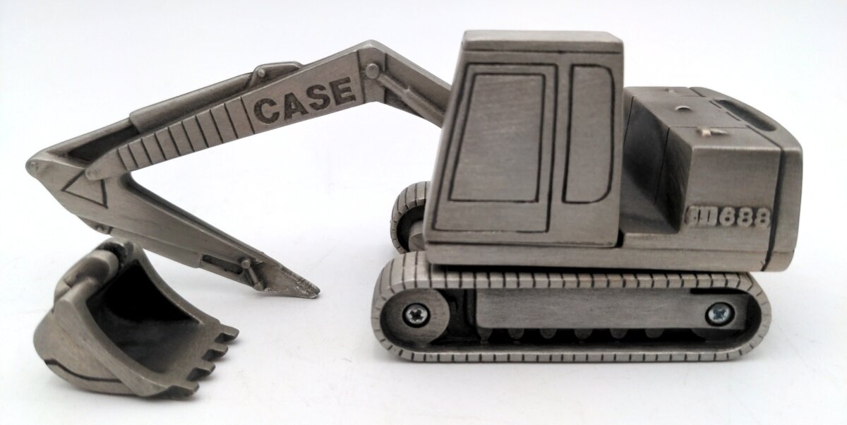 SpecCast Case 688 Pewter Track Excavator VG