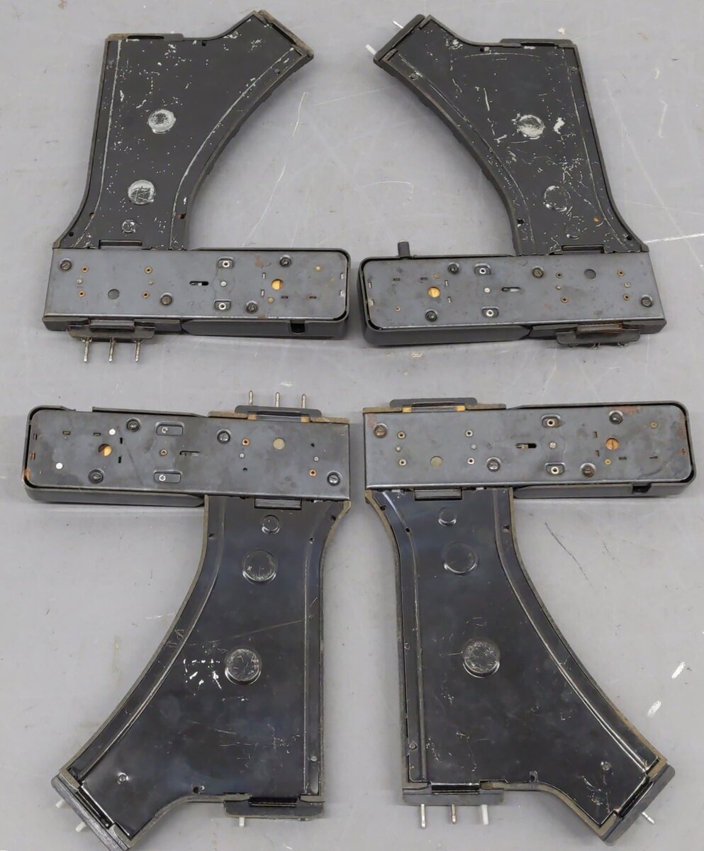 Lionel O22 Vintage O Left-Hand & Right-Hand Electric Remote Switches [4] VG