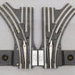 Lionel O22 Vintage O Left-Hand & Right-Hand Electric Remote Switches [4] VG