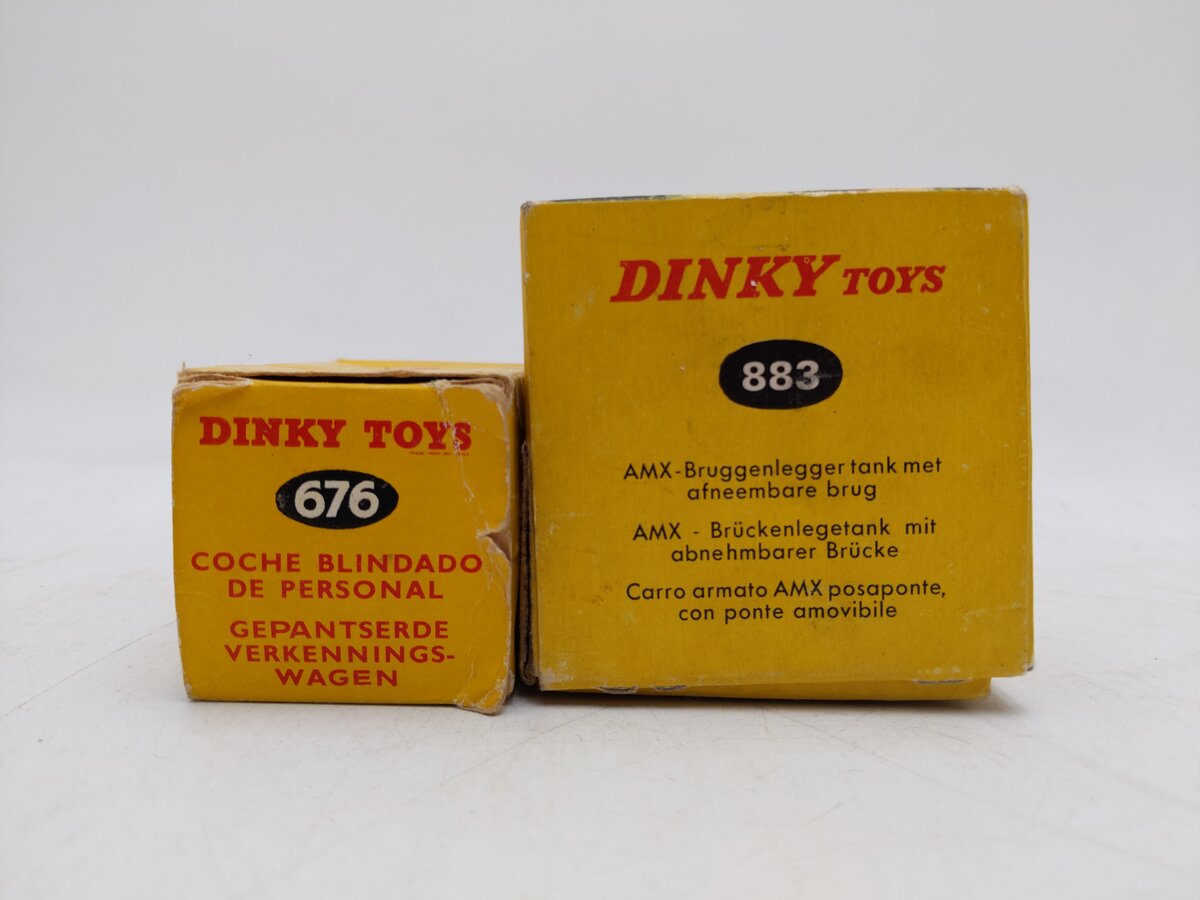Dinky Toys Assorted Army Cars [2] VG/Box