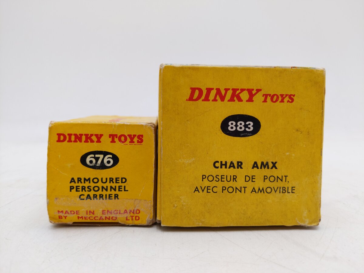 Dinky Toys Assorted Army Cars [2] VG/Box