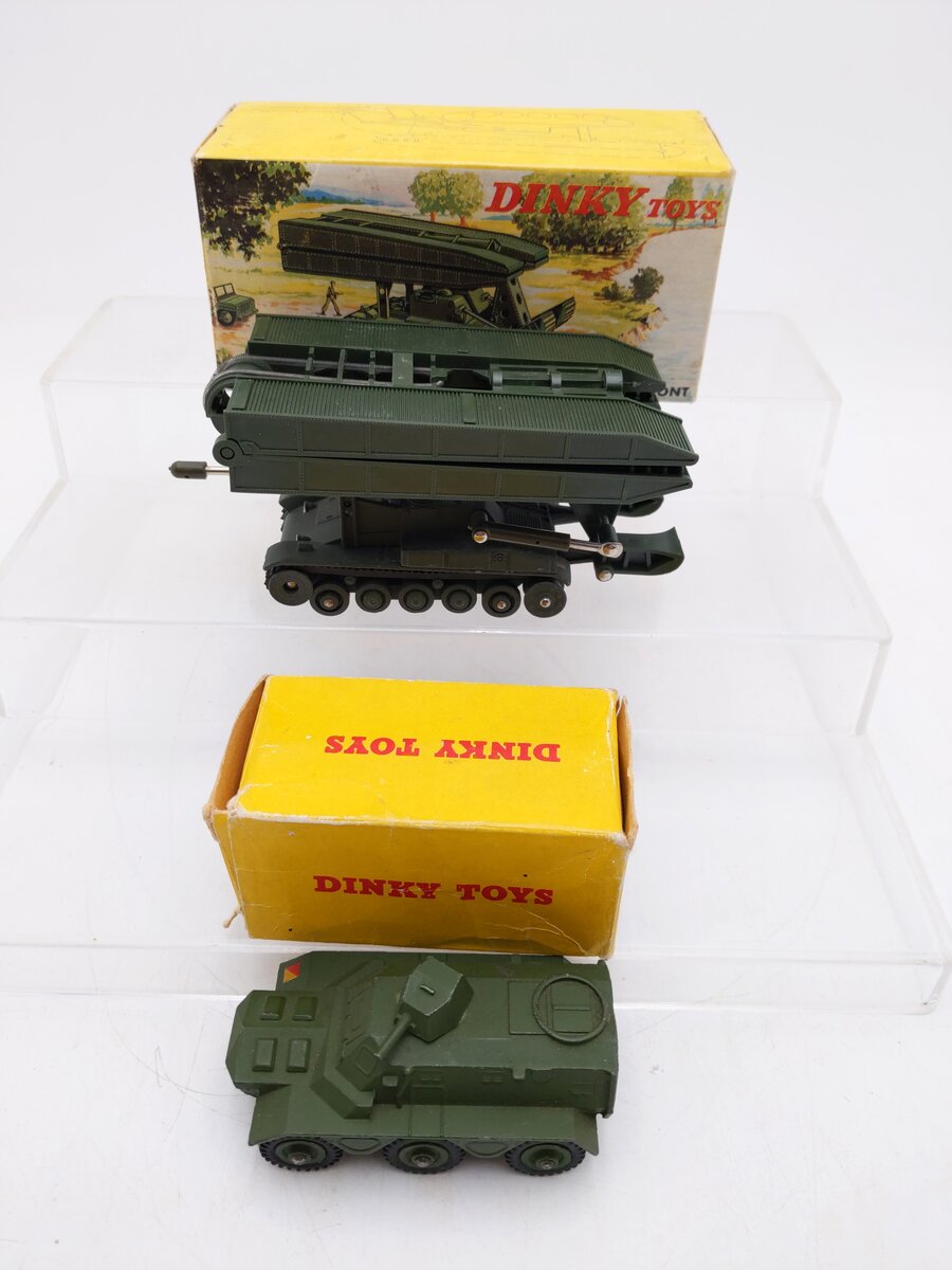 Dinky Toys Assorted Army Cars [2] VG/Box